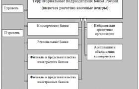 Банковская Система России Структура Элементы