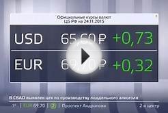 Центральный банк установил официальные курсы валют на 23